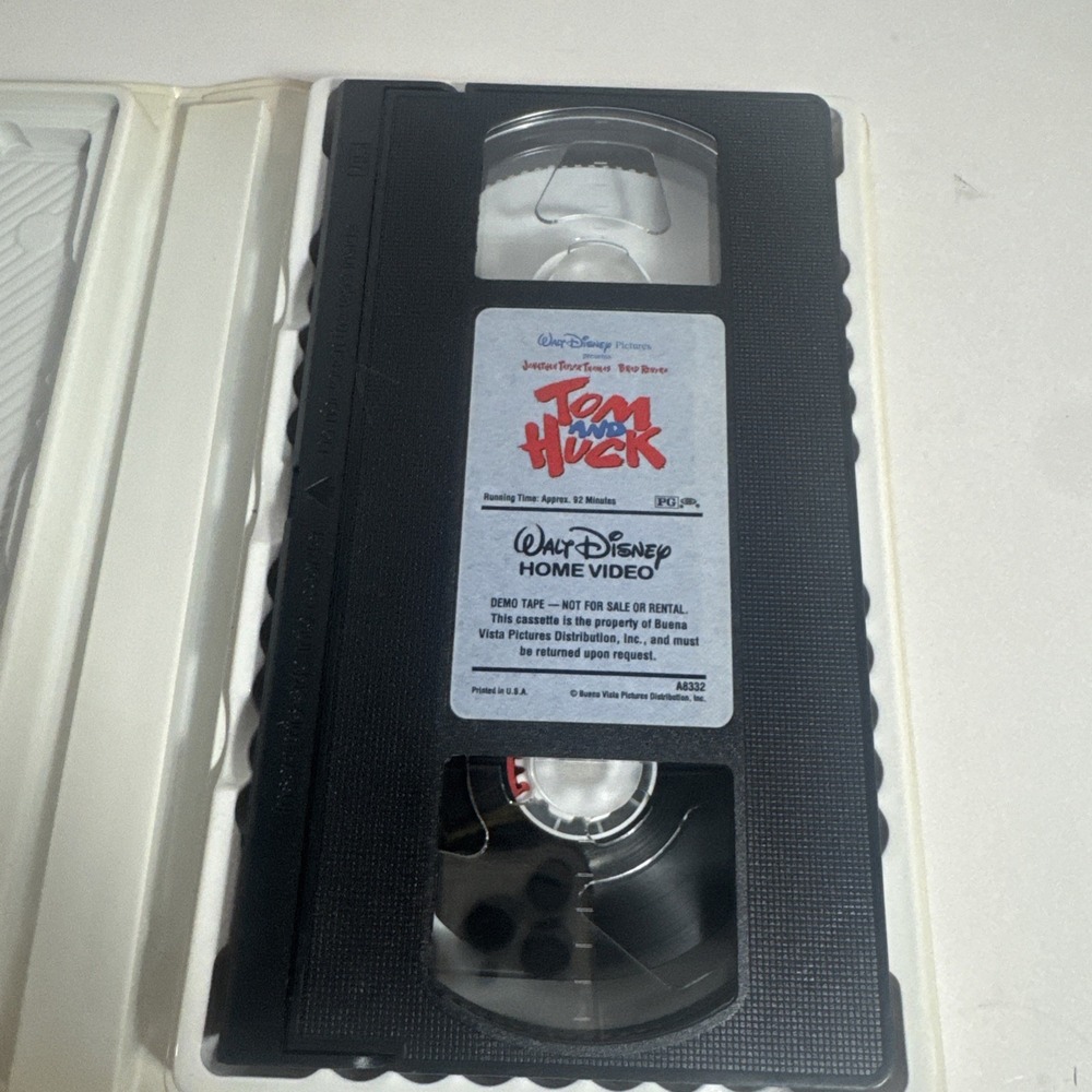 Disney Tom and Huck VHS Tape  Clamshell Demo‎ / Screener - Picture 3 of 5
